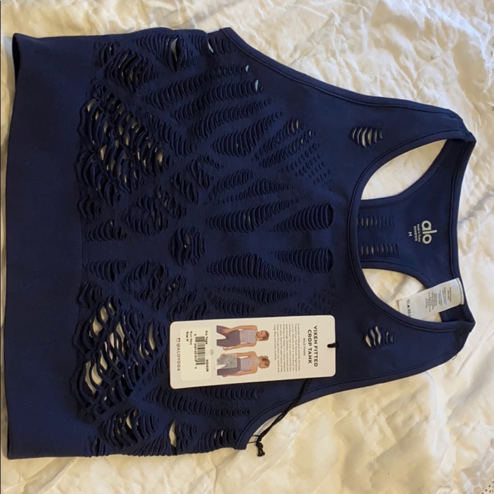 Alo vixen fitted crop tank